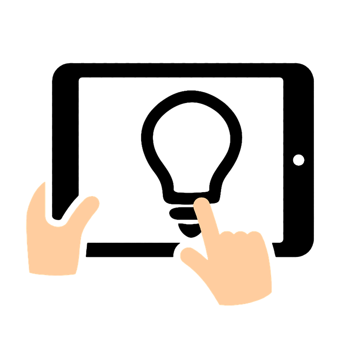 A Hands Pointing At A White Ball