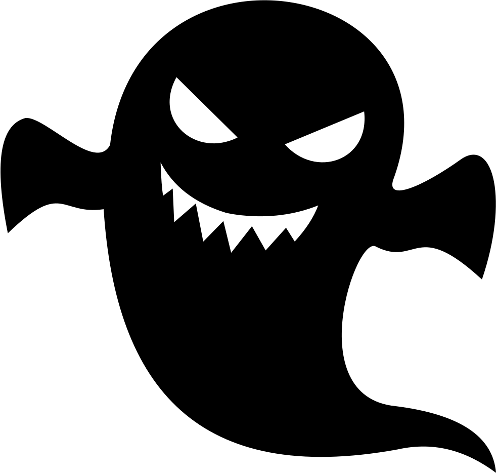 A Black And White Image Of A Ghost