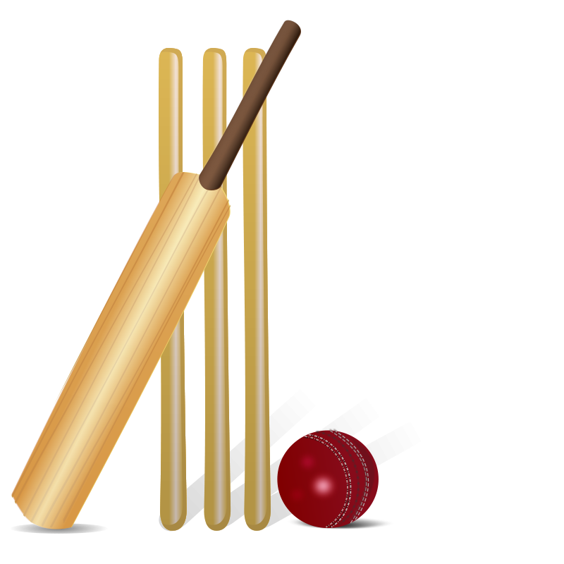 A Cricket Bat And Ball