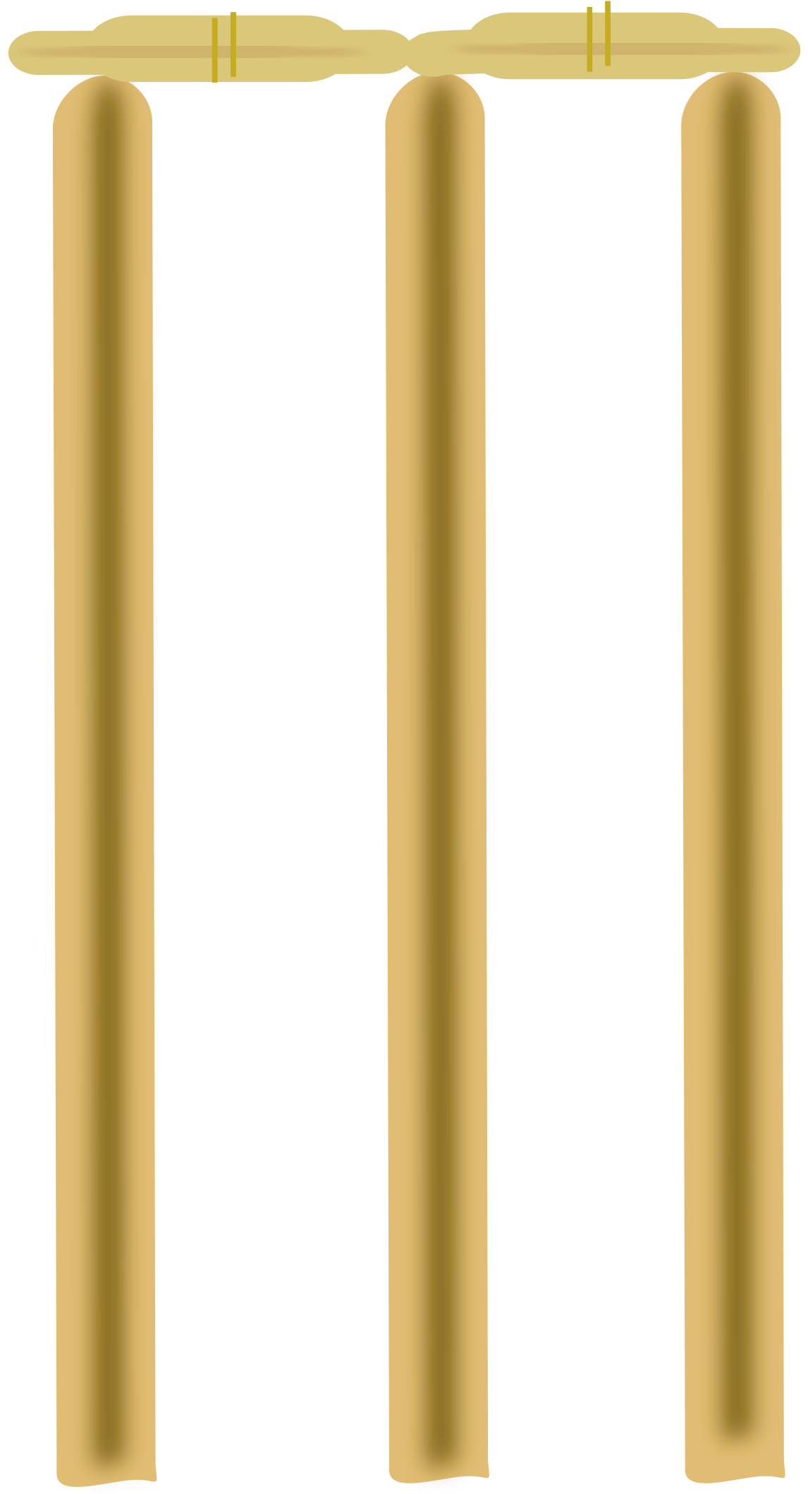 A Row Of Bars On A Black Background