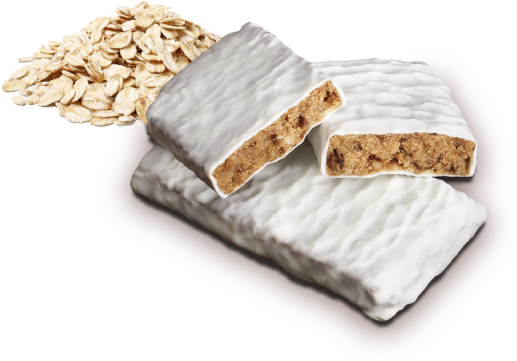 A White Bar With Oats On It