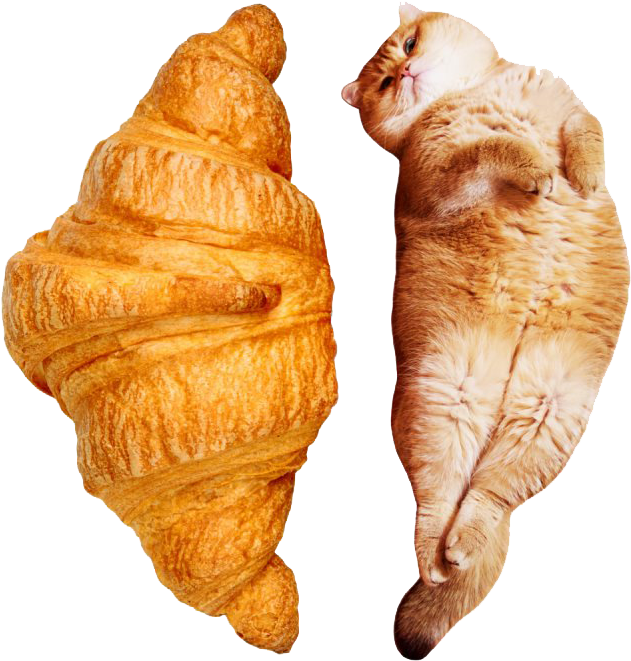 Croissant Png Transparent Background - Surreal Food And Art, Png Download
