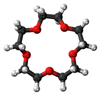 A Molecule Model Of A Molecule