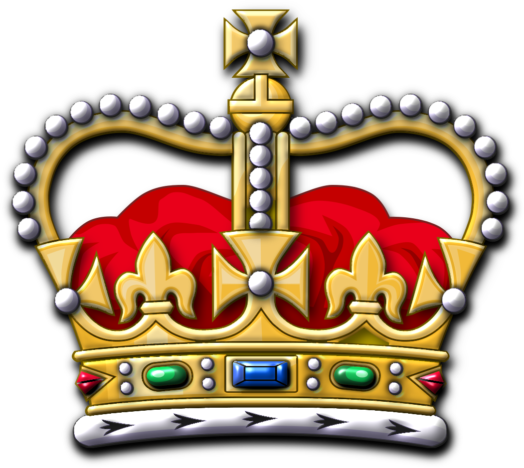 A Gold Crown With Gems