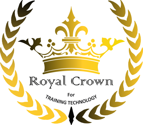 A Logo With A Crown And Laurel Wreath
