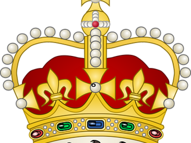 A Gold Crown With Gemstones