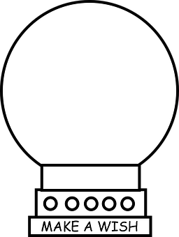 A White Light Bulb With Black Background