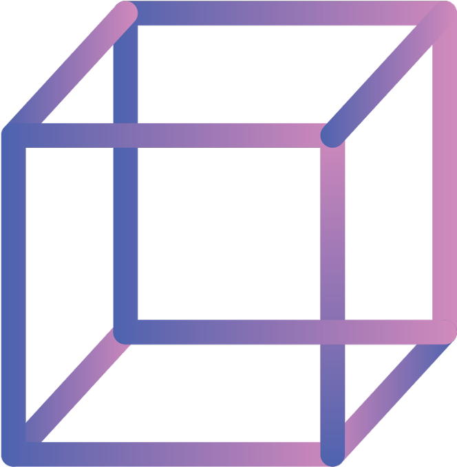 A Cube With Multiple Lines