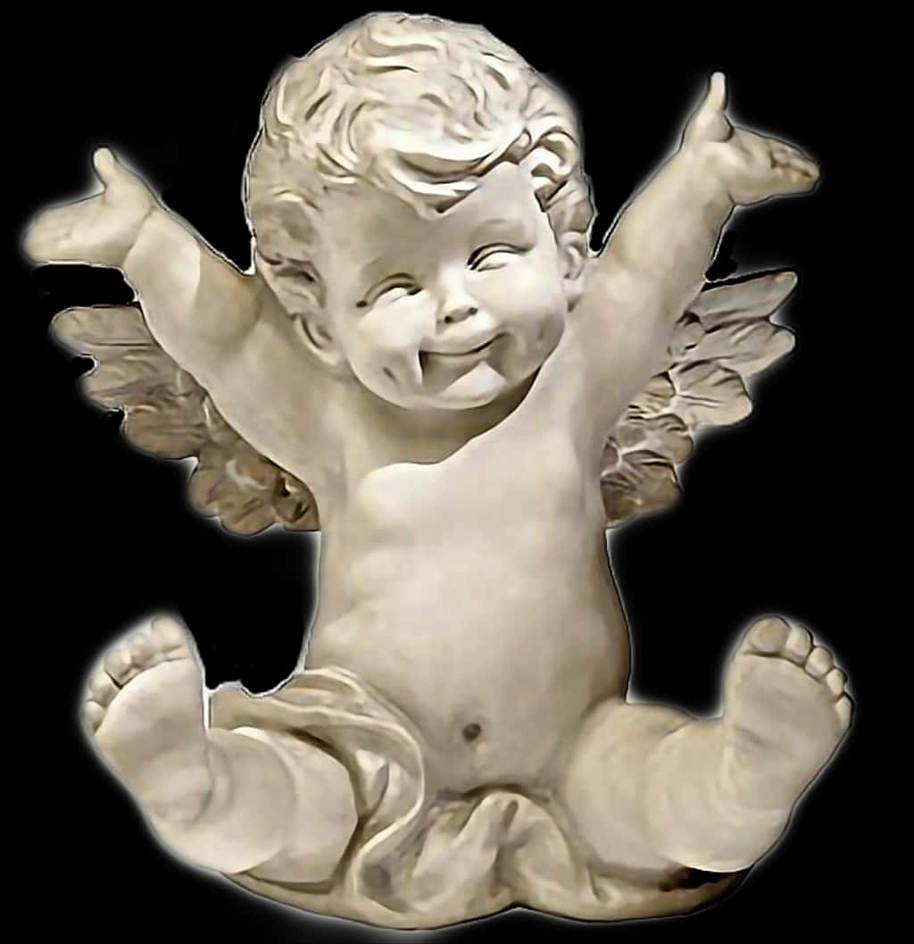 Cupid Angel Statue