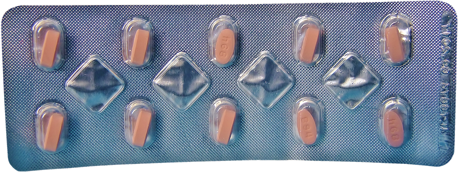 A Close-up Of A Pack Of Pills