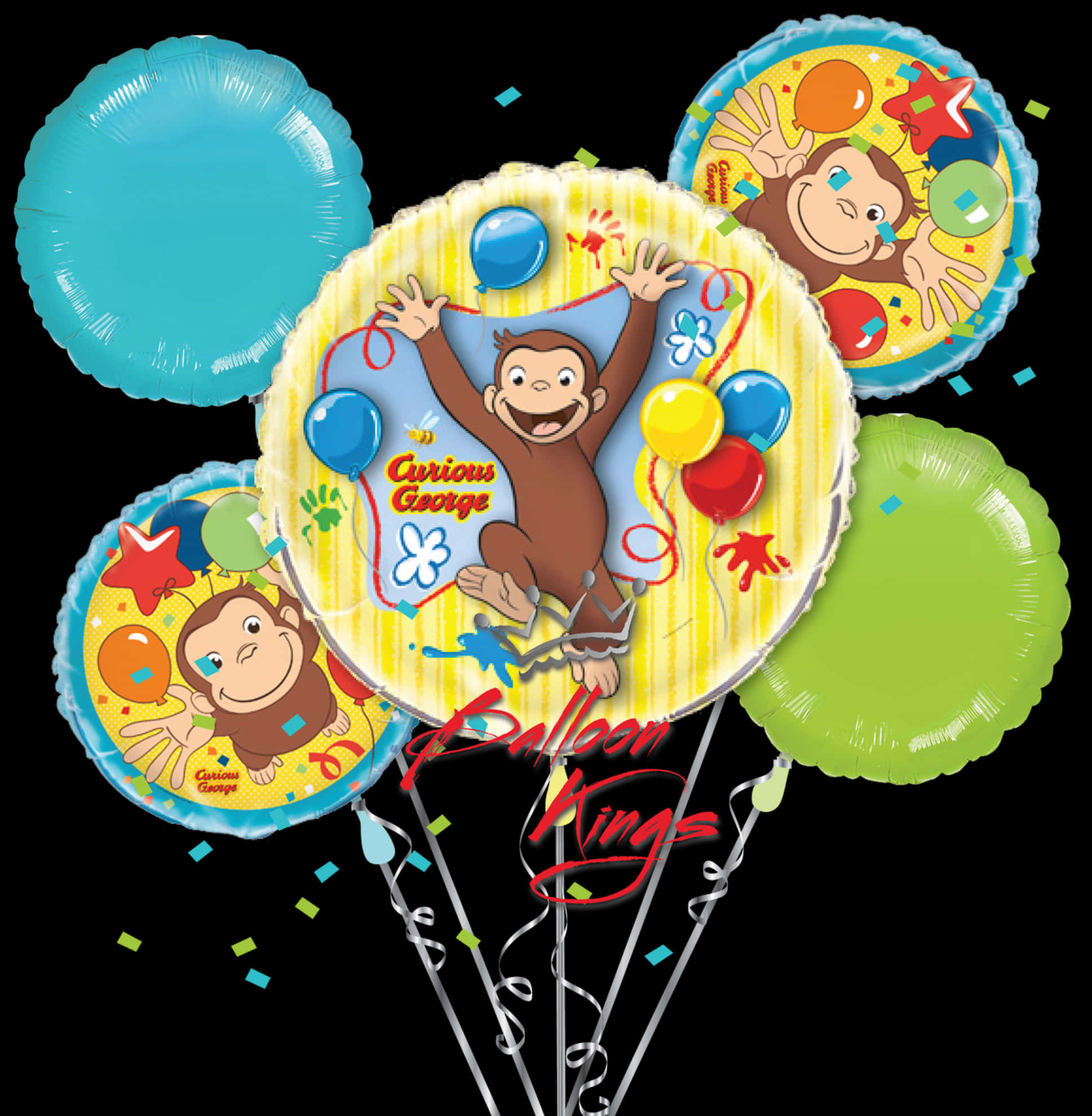 Curious George Bouquet, Hd Png Download