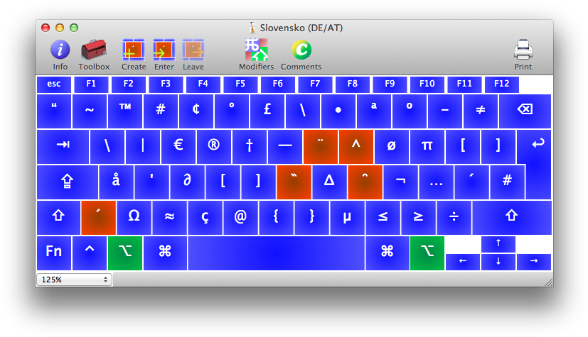 A Computer Screen Shot Of A Keyboard