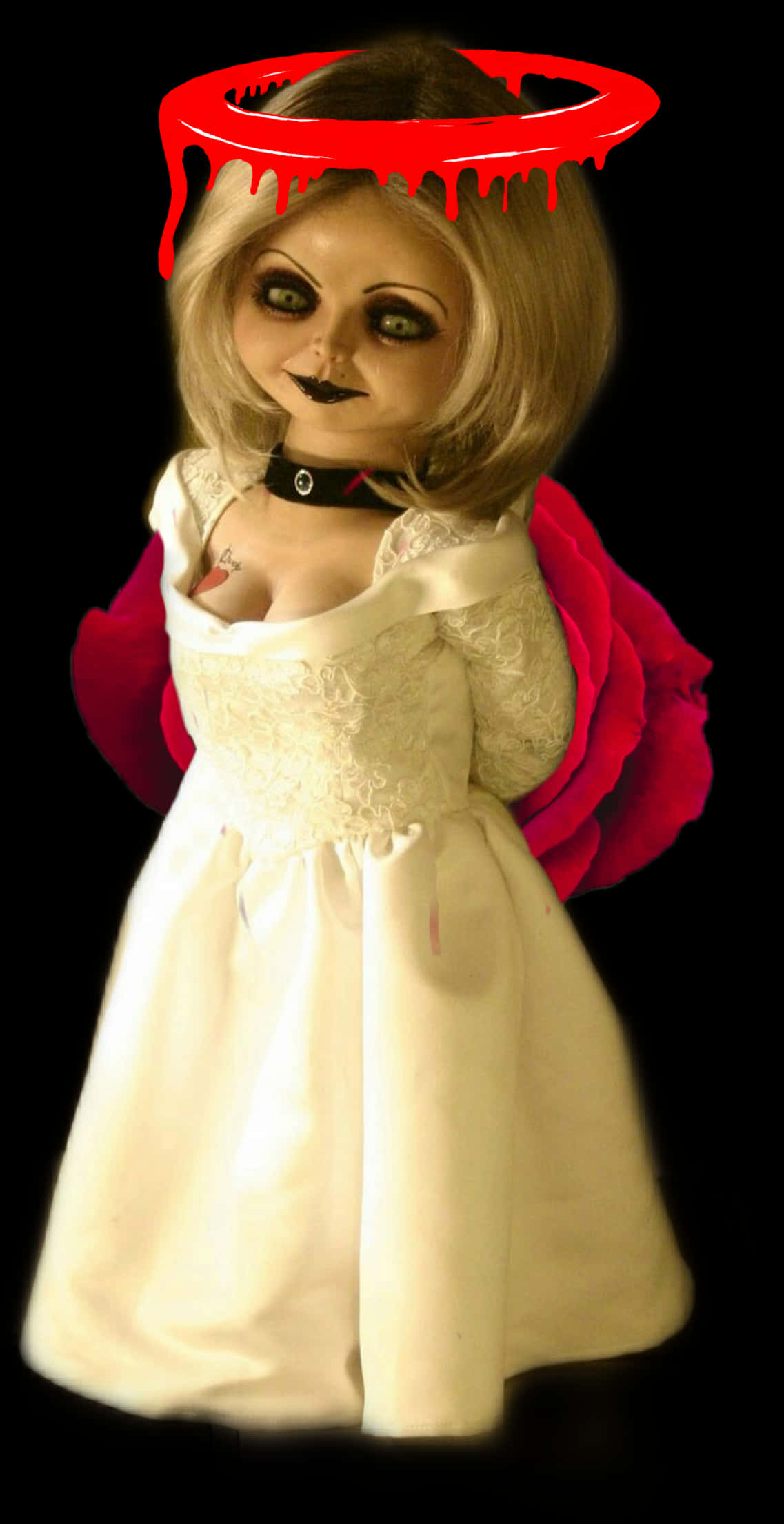 A Doll In A White Dress