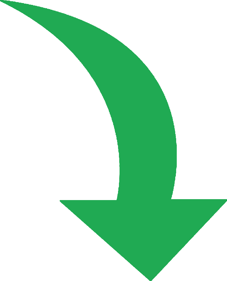 A Green Arrow Pointing Upward
