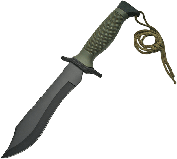 A Knife With A Cord
