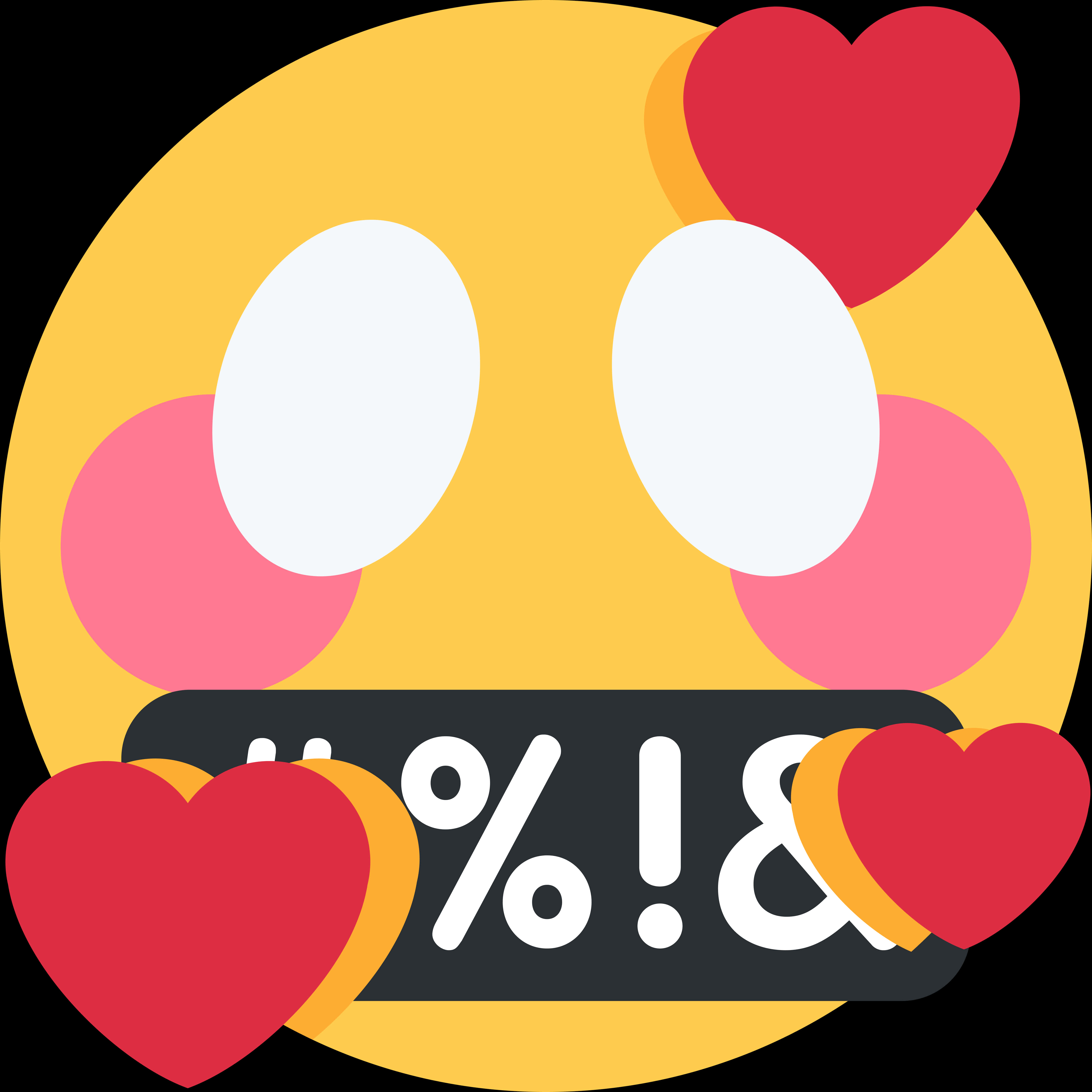 Censored Love Emoji
