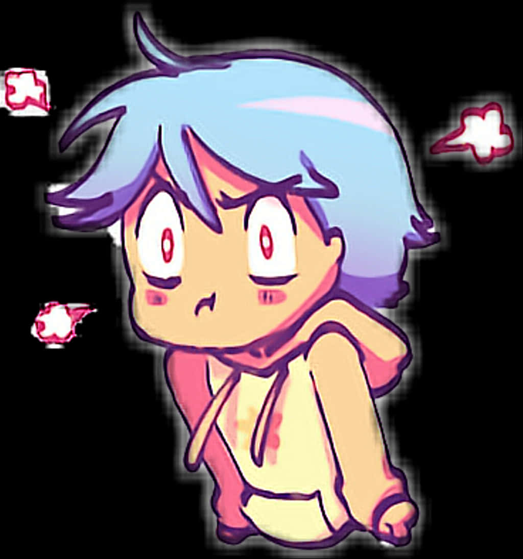 Cute Angry Anime Boy Clipart , Png Download - Cute Angry Face Anime, Transparent Png