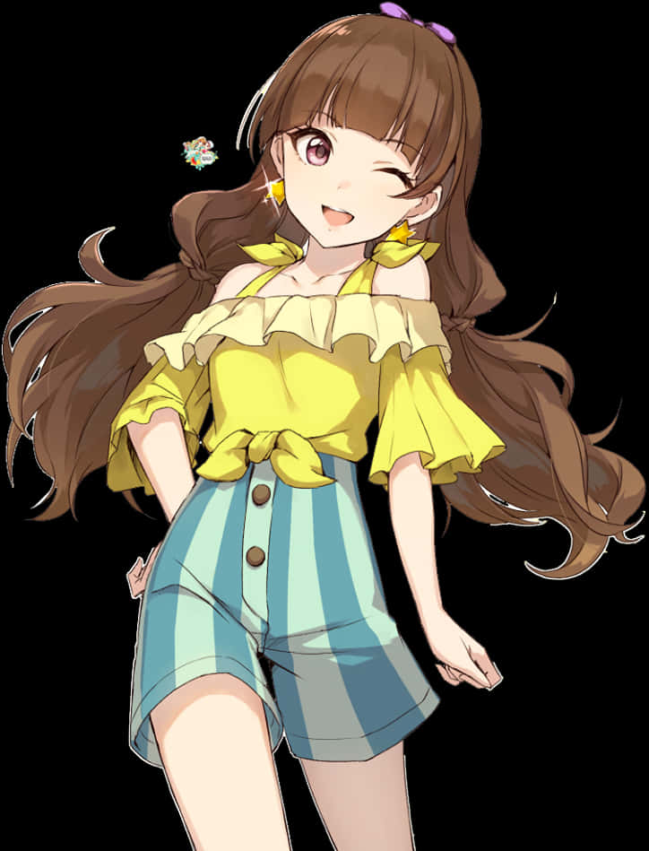Cute Anime Girl Render , Png Download - Cute Anime Girl Png, Transparent Png