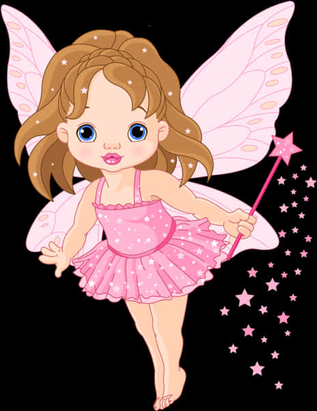 A Cartoon Of A Fairy