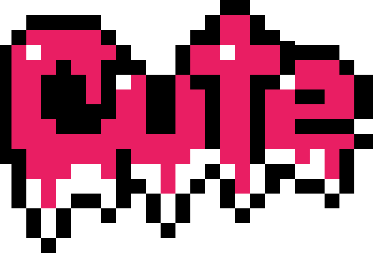Cute Pixel Word
