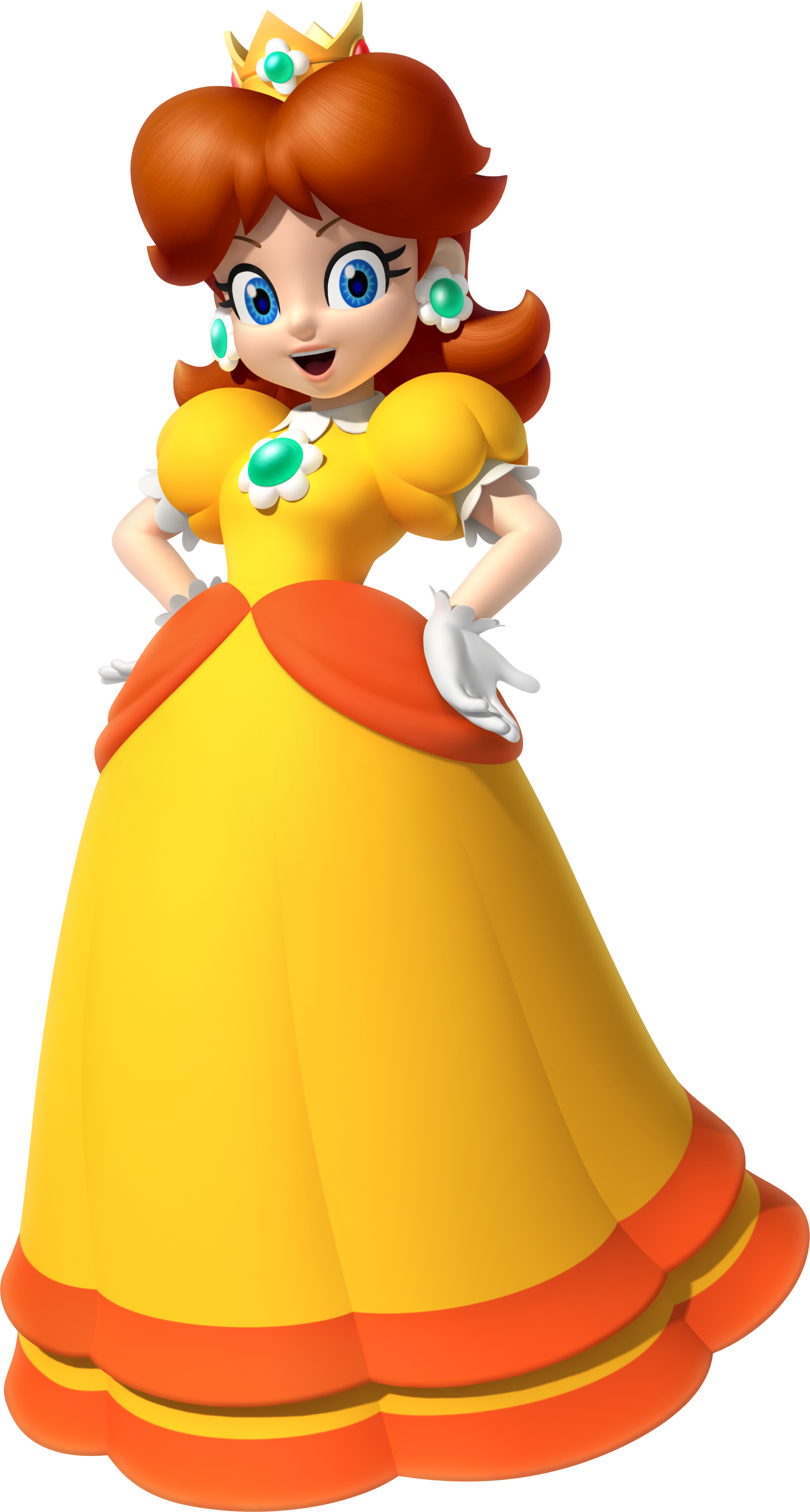 A Cartoon Character Of A Woman In A Yellow Dress