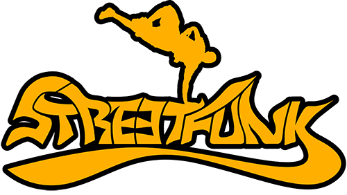 A Yellow Logo With A Person Standing On One Leg
