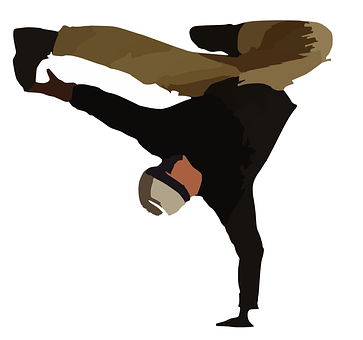 A Person Doing A Hand Stand