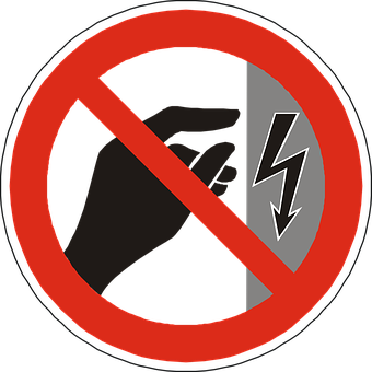 A No Electrical Sign