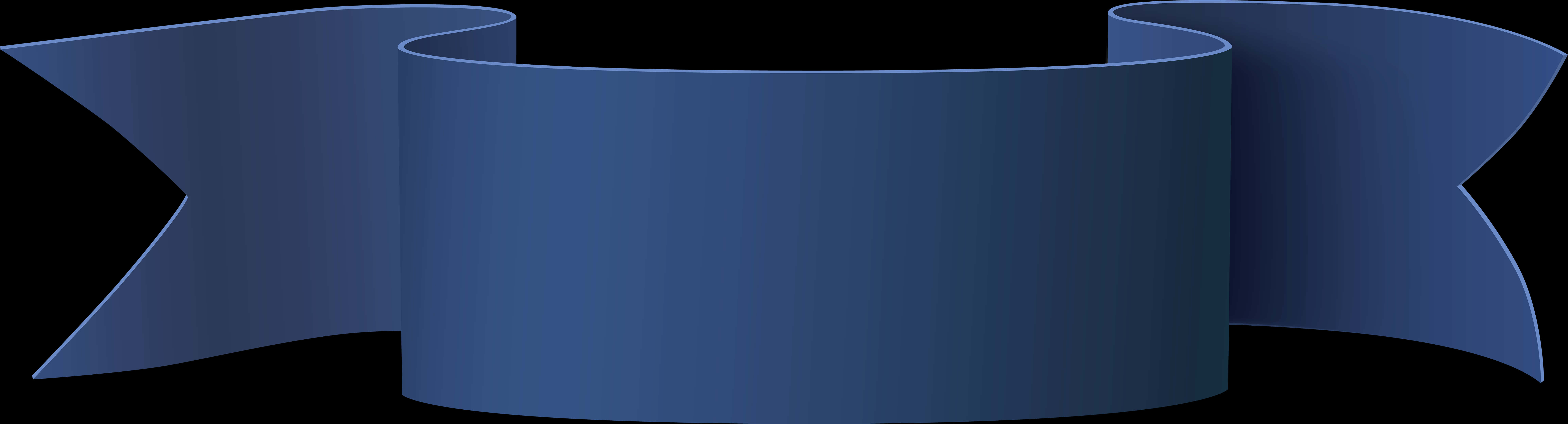 A Blue Cylinder With Black Background
