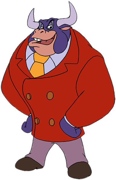 Cartoon Of A Hippo In A Red Coat