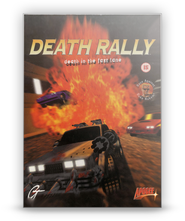 A Video Game Cover With Cars On It