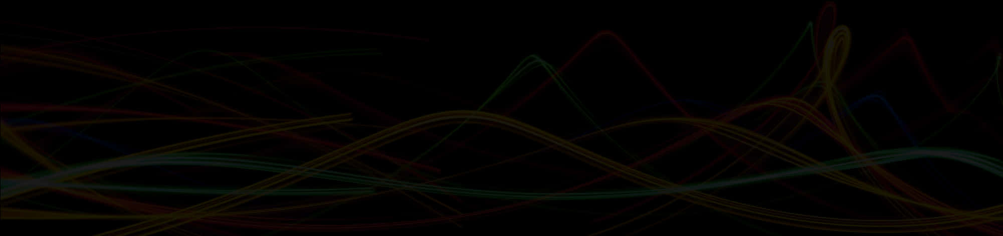 A Colorful Lines On A Black Background