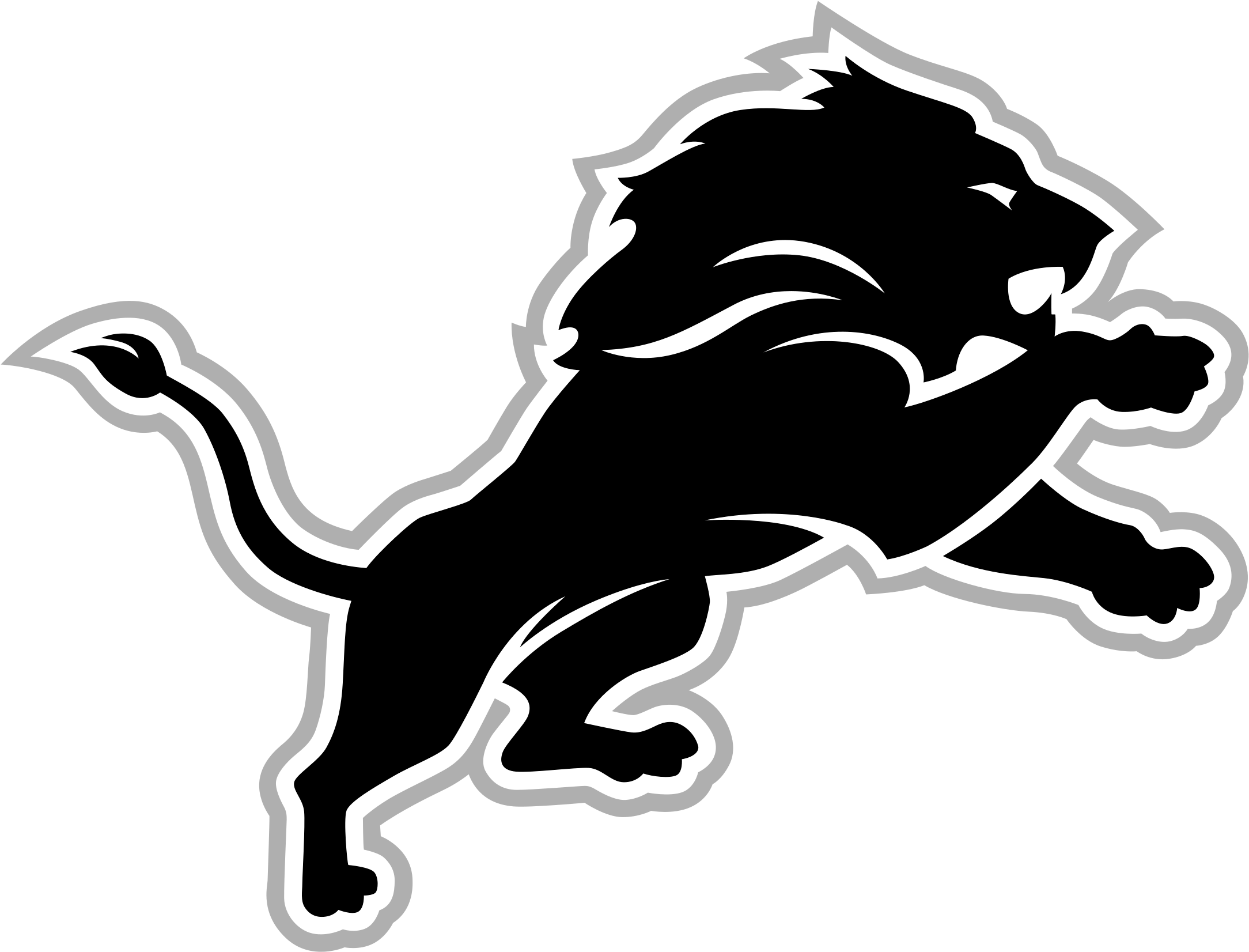 Detroit Lions Logo Png 2168 X 1652