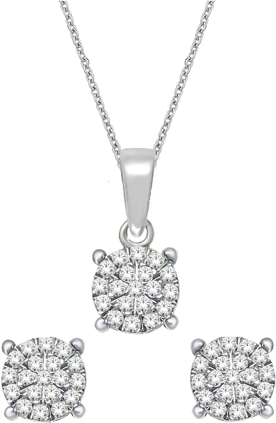 Diamond Necklace Png 397 X 609