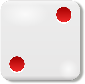 A White Square With Red Dots