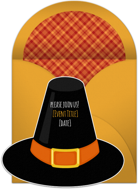 A Black Hat With A Yellow Belt