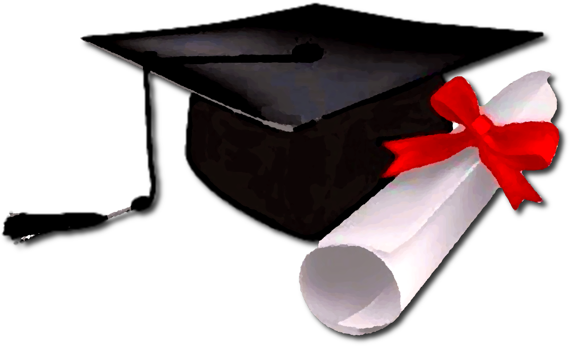 A Graduation Cap And Diploma