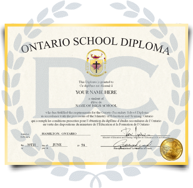 A Diploma With A Gold Coin