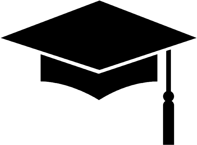 A Black Graduation Cap With Tassel