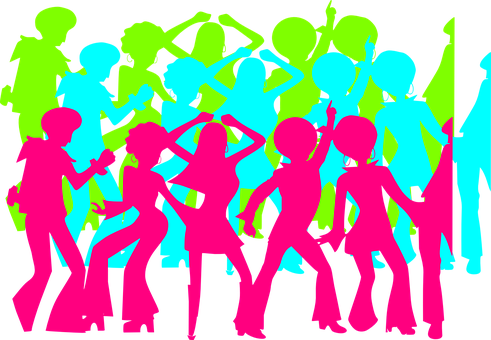 A Group Of People Dancing
