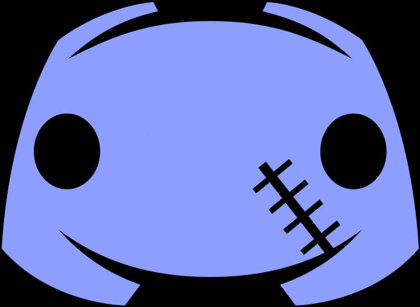 Discord Logo With Scar