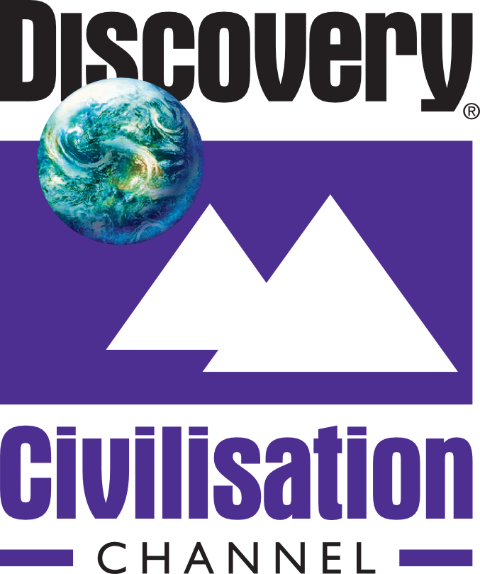 A Logo With A Planet And Mountains