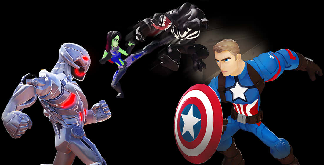 Disney Characters From Marvel Infinity