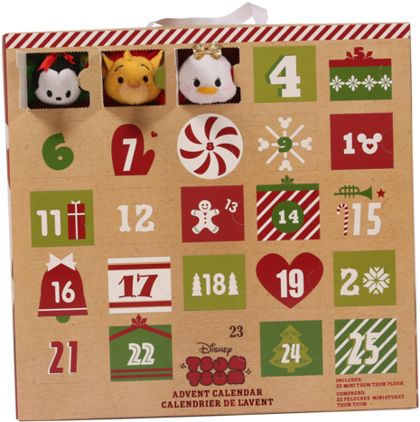 A Advent Calendar With Stuffed Animals