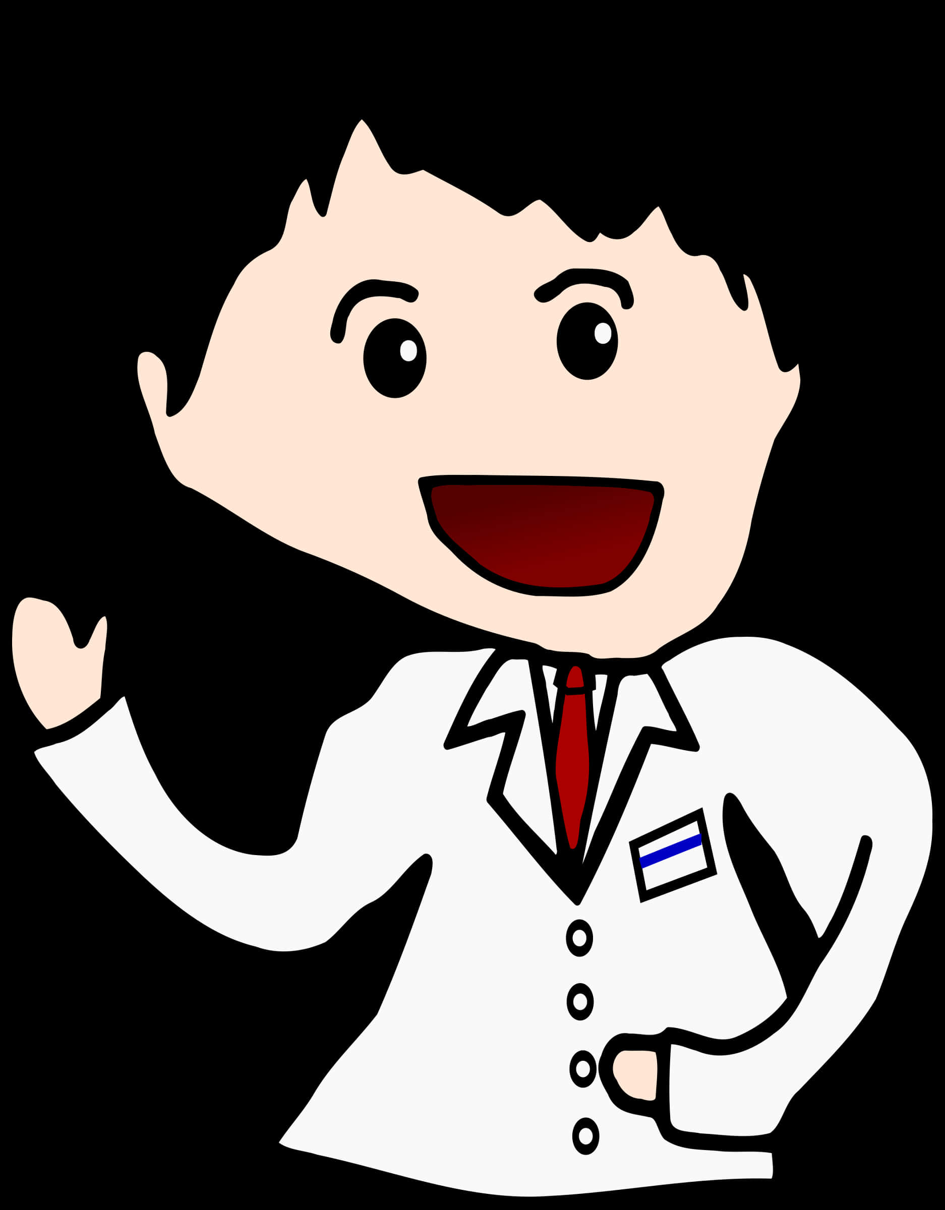 Doctor Cartoon Illustration