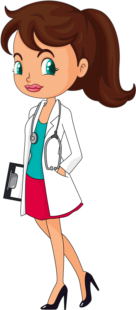 Doctor Clipart Png 434 X 987