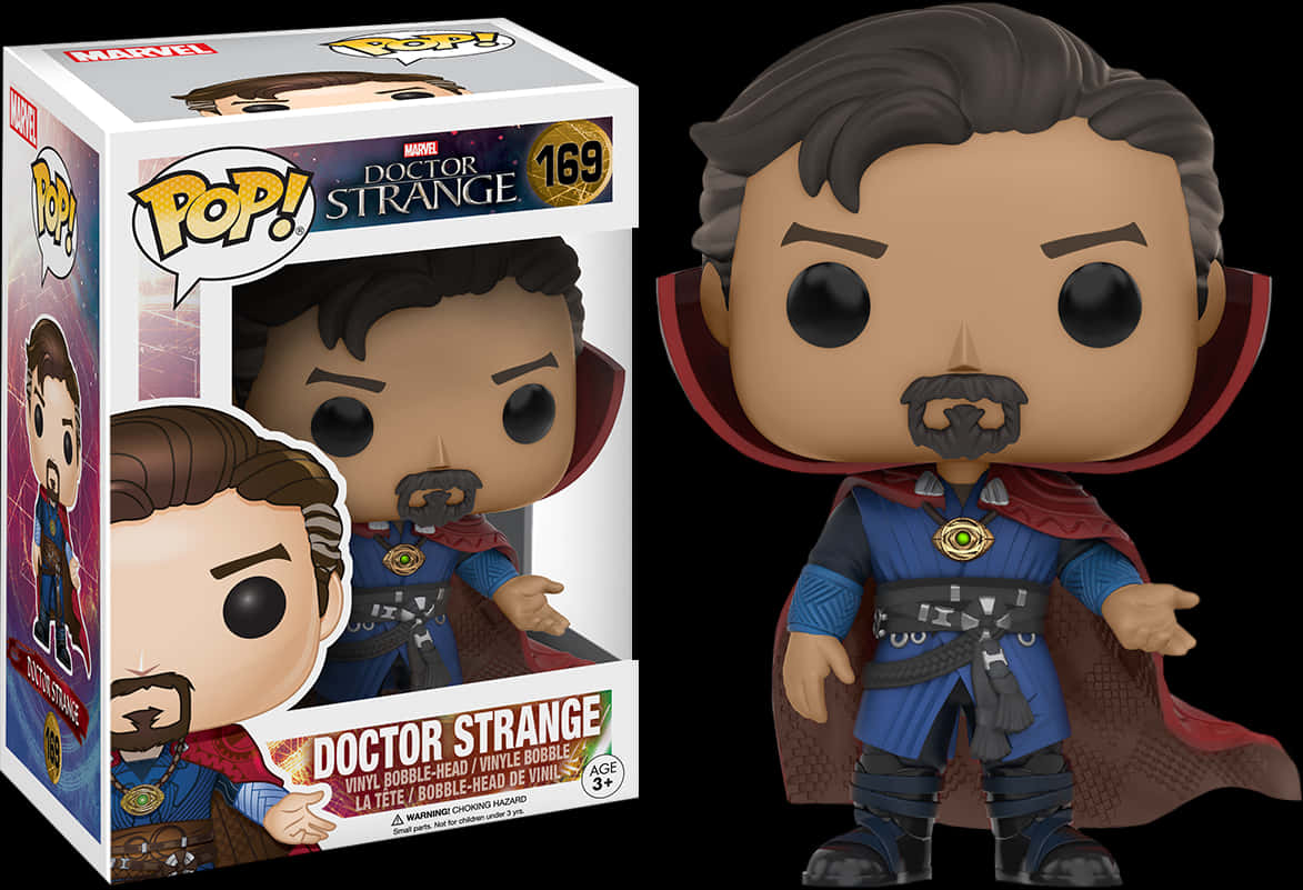 A Toy Figurine Of A Doctor Strange