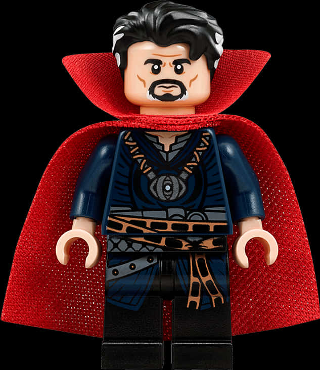 A Toy Figurine Of A Man Wearing A Cape