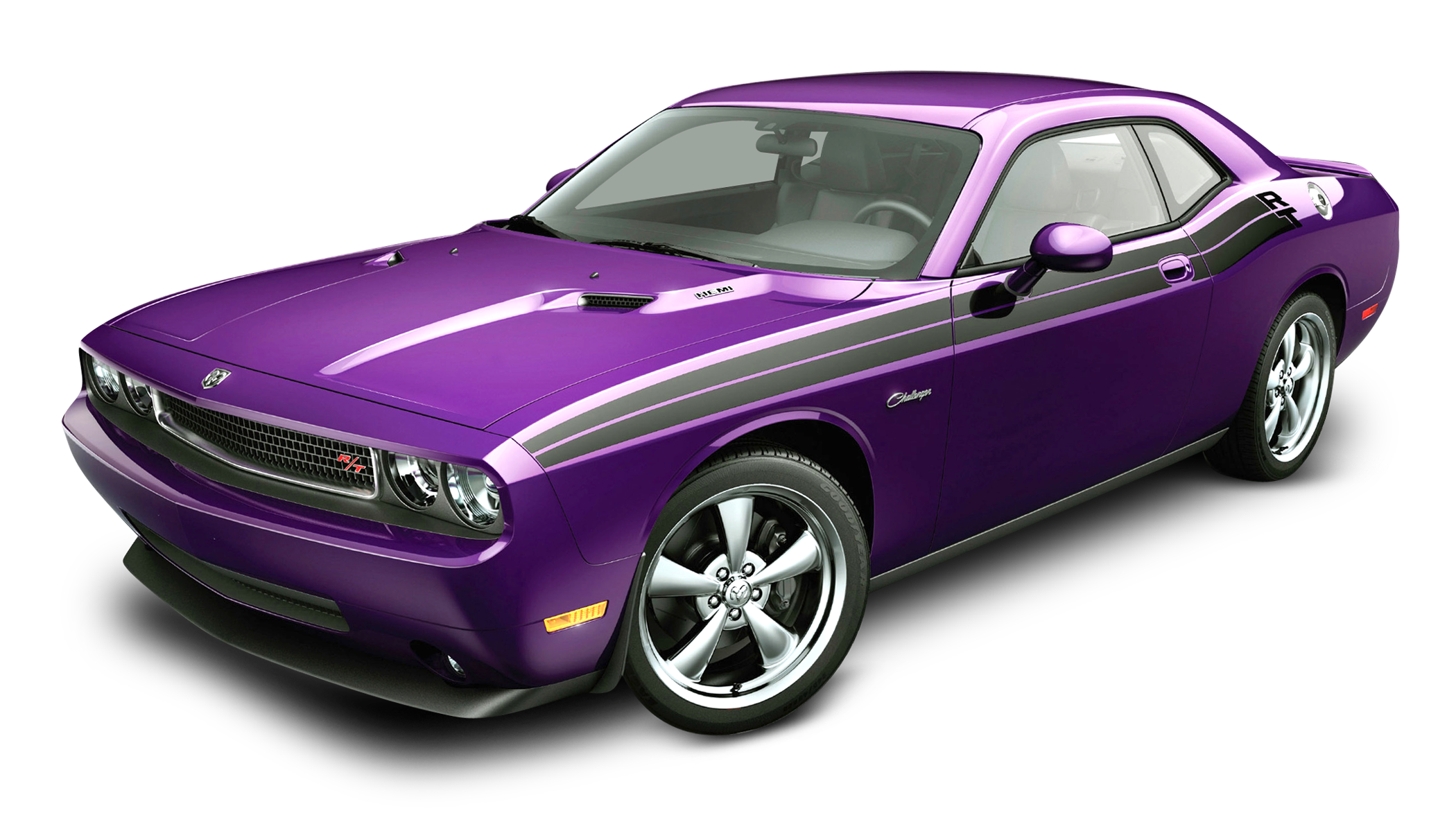 A Purple Car With Black Background