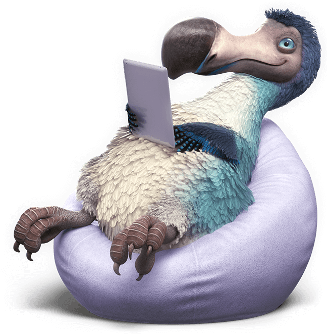 Dodo Bird As Couch Potato
